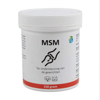 MSM 100% Pur - Pour chiens et chats - Méthylsulfonylméthane - Pour des articulations souples