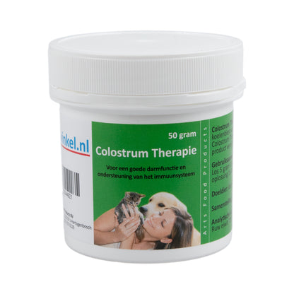 Colostrum Therapy - Calostro para mascotas - Alimento complementario para mascotas - Aumenta la resistencia