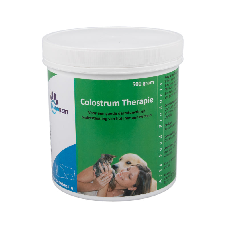 Thérapie au Colostrum - Colostrum pour animaux de compagnie - Complément alimentaire - Renforce la résistance